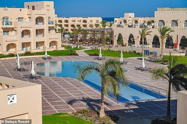 The tragic incident took place at a beach in front of the Sataya Resort - one of the most glamorous on the coast of Marsa Alam, on the Red Sea