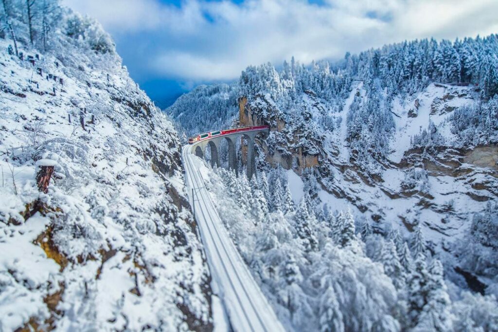 4 Of Europe’s Best Winter Train Routes For Spectacular Snowy Scenery