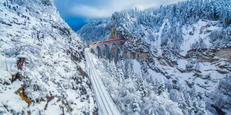 4 Of Europe’s Best Winter Train Routes For Spectacular Snowy Scenery