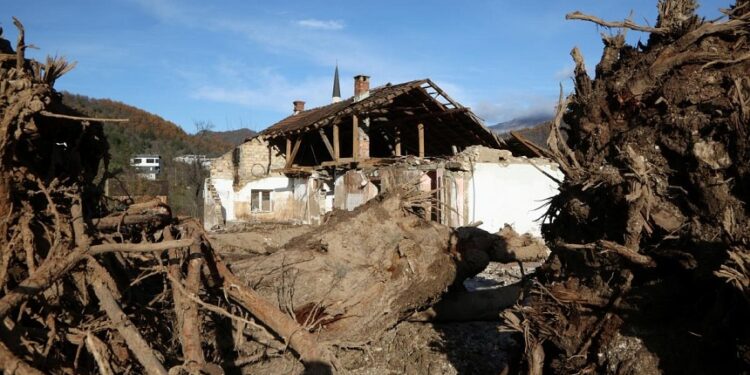 Angry Bosnian villagers wait for help months after deadly floods