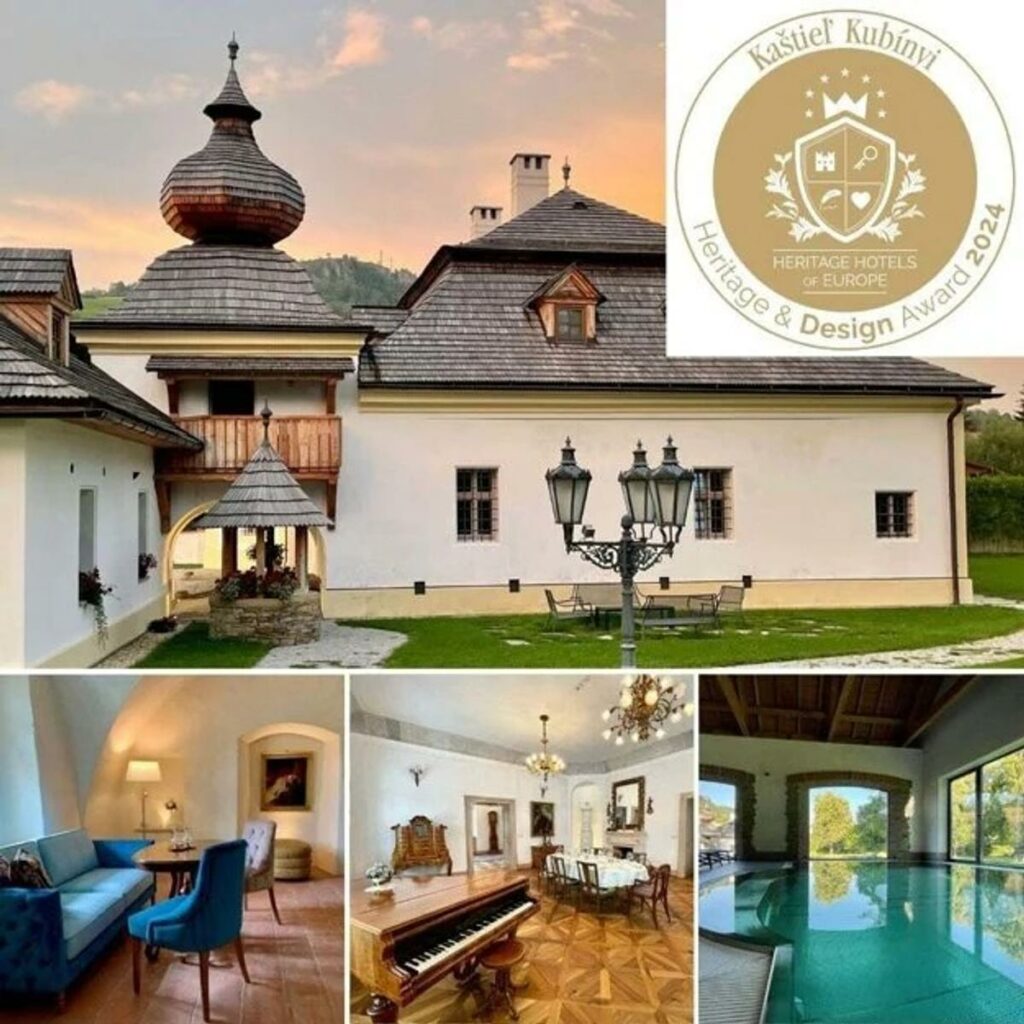 Best historic hotel in Europe design-wise located in Orava region