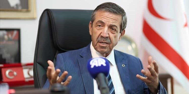 Cyprus problem misdefined by international community, says Turkish Cypriot foreign minister