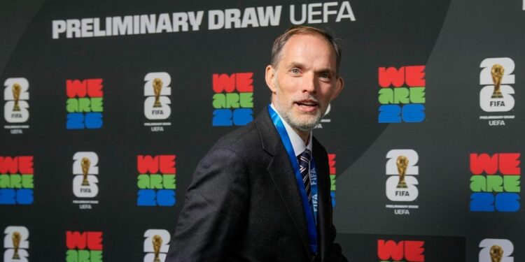 Draw list for European qualifying groups for the 2026 World Cup