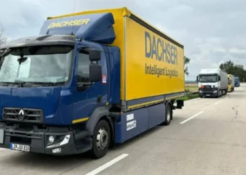 E-truck for distribution trials on Germany-Hungary route