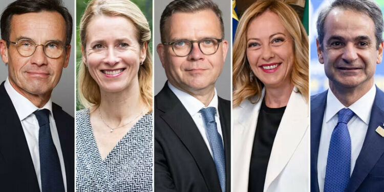 EU leaders on Pre-Christmas tour to Lapland