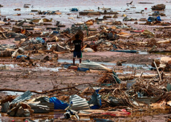 EU mobilises for cyclone-ravaged Mayotte as Macron hits back at angry crowds