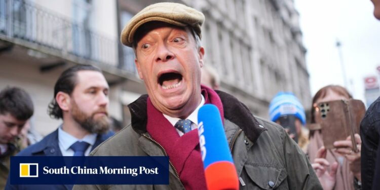 Farage challenges UK two-party system, threatens European-style fragmentation