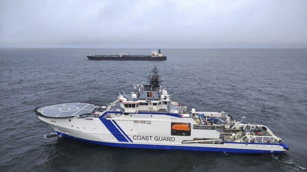 Finnish investigators find anchor drag mark on the Baltic seabed following cable damage