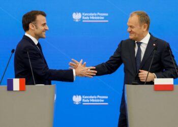 France’s Macron, Poland’s Tusk discuss idea of foreign peacekeepers in Ukraine