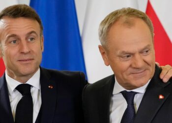 France’s Macron and Poland’s Tusk insist Ukraine must be at the heart of any potential peace talks