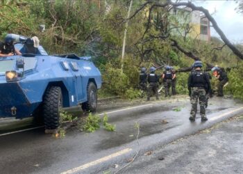 French President Macron to skip EU summit for cyclone relief efforts in overseas territory French President Macron to skip EU summit for cyclone relief efforts in overseas territory