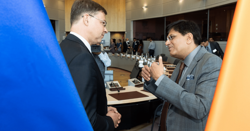 India, EU Aiming For Balanced, Comprehensive And Mutually Beneficial Free Trade Agreement: Piyush Goyal India, EU Aiming For Balanced, Comprehensive And Mutually Beneficial Free Trade Agreement: Piyush Goyal