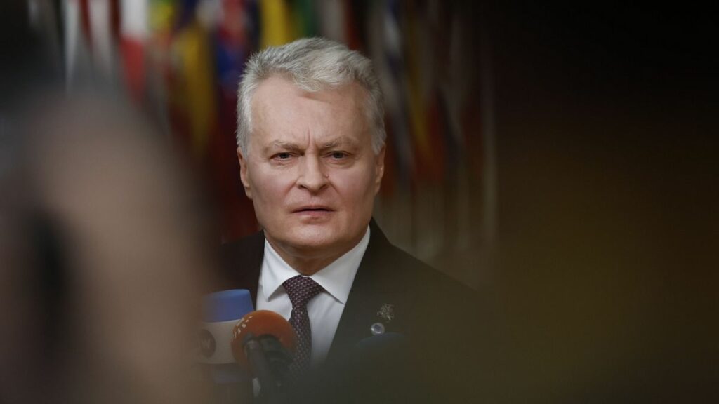 Lithuanian President touts 5% of GDP on defence in 'coming years'