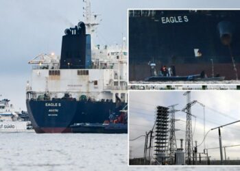 NATO’s Estonia deploys warship to Baltic Sea after Russia allegedly cut another undersea cable