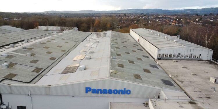 Panasonic opens its first fully renewable energy factory in Europe, powered by solar and hydrogen