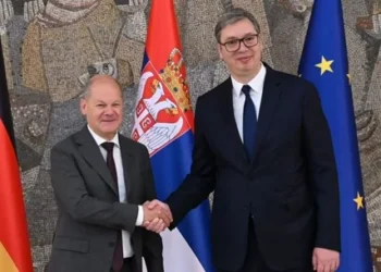 President of Serbia meets German Chancellor