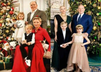 Princess Charlene of Monaco dazzles at Christmas lights event Princess Charlene of Monaco dazzles at Christmas lights event