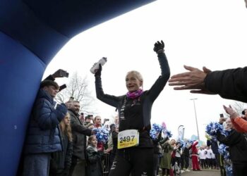 Running a marathon a day, a Belgian has a world record within her grasp Running a marathon a day, a Belgian has a world record within her grasp
