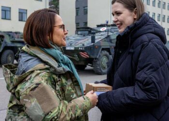 Russia threat at forefront of Luxembourg visit to troops in Lithuania Russia threat at forefront of Luxembourg visit to troops in Lithuania