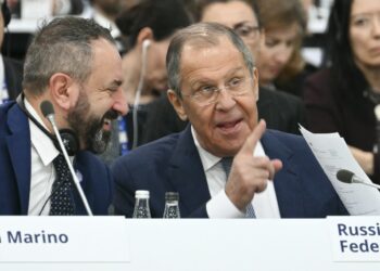 Russia’s Lavrov attends OSCE meeting in Malta in first visit to EU country since Ukraine invasion