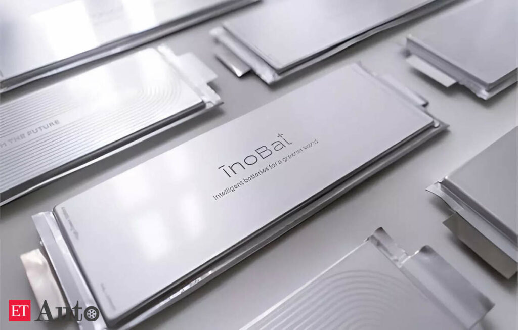 Slovak battery maker InoBat raises EUR 100 mn in latest funding round, ET Auto