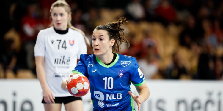 Slovenia's young stars making the most of the EHF EURO 2024