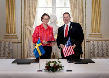 Sweden signs MoU with the United States to counteract foreign malign information influence activities