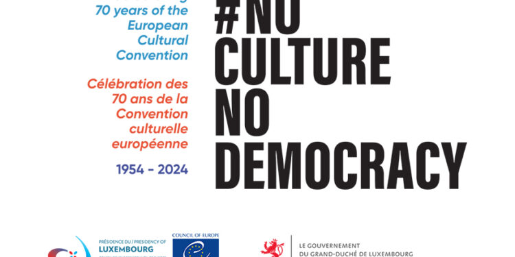 The Luxembourg Presidency of the Committee of Ministers and the Council of Europe to hold a conference “No culture – No democracy