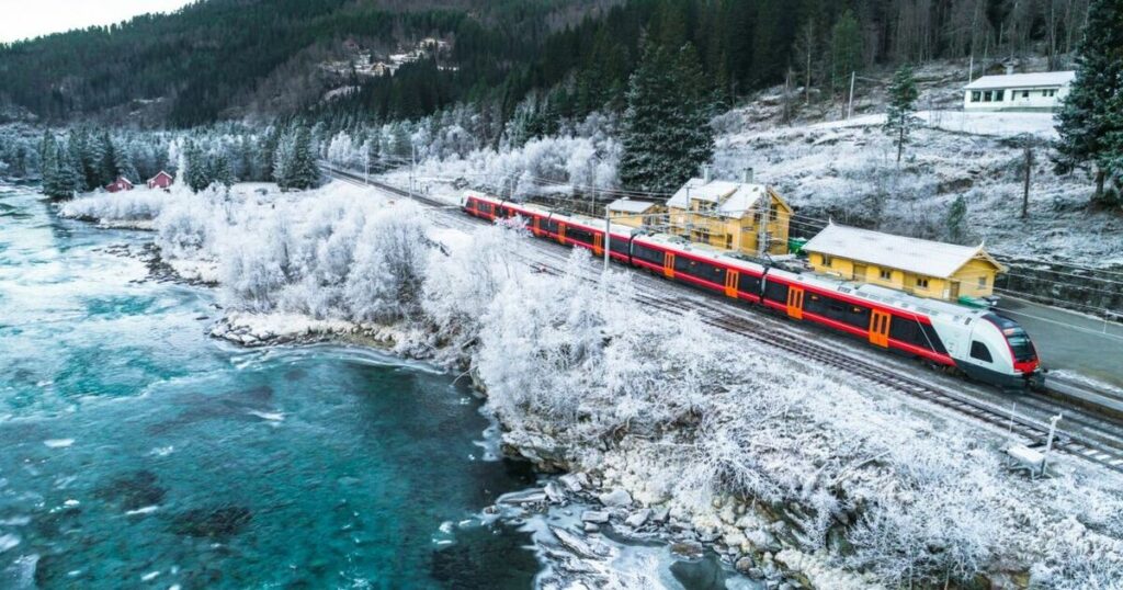 The beautiful European train journey passing snowy forests and mountains | Travel News | Travel