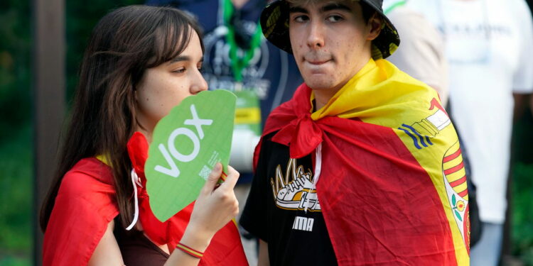 The hard-right Vox party is winning over Spain’s youth