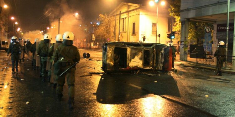 Thousands march through Greek capital on anniversary of fatal police shooting