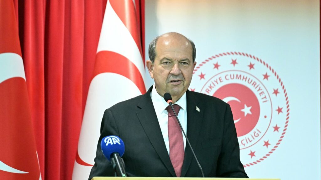 Turkish Cypriot leader blasts Christodoulidis for NATO statement