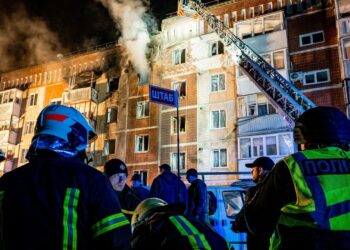 Ukraine war latest: Fire erupts and person killed after Russian attack on city in western Ukraine | World News