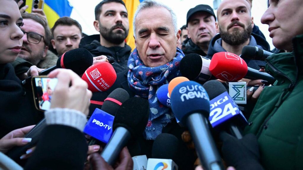 Why were Romanian polls annulled?