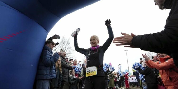 With marathon a day throughout 2024, this Belgian runner has Guinness world record within her grasp