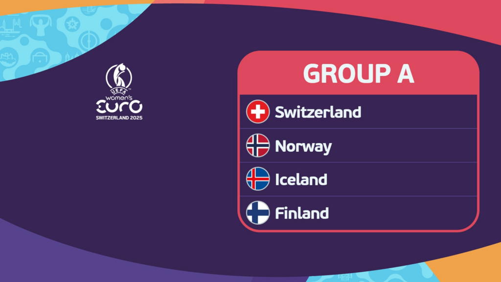 Women’s EURO 2025 Group A guide: Switzerland, Norway, Iceland, Finland | UEFA Women’s EURO