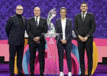 Women’s soccer world champion Spain drawn with Italy, Belgium and Portugal in Euro 2025 group