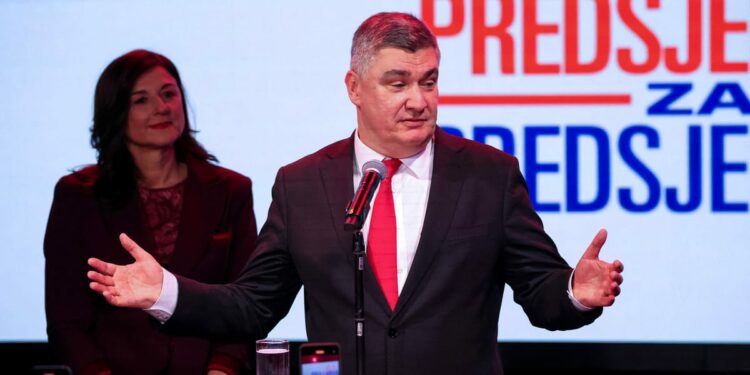 ‘Croatia’s Trump’ wins first round of presidential election but now faces runoff – POLITICO