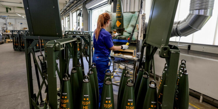 NATO State Announces New 0 Million Artillery Ammo Plant