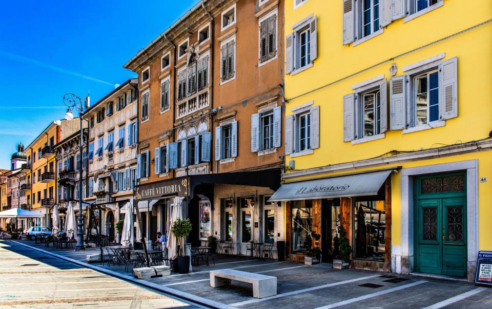 Gorizia's old town centre
