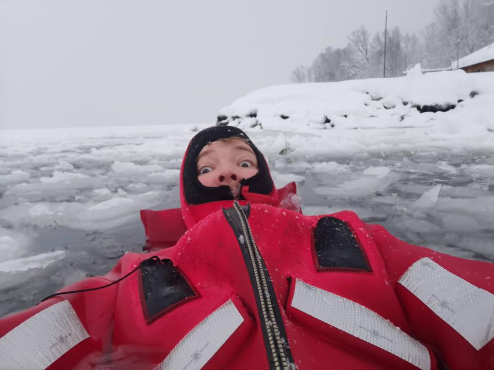 Stay nice and toastie while you float on the Arctic waters