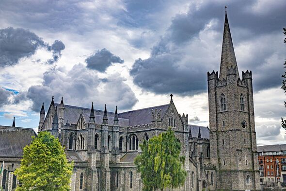 Dublin saint Patrick cathedral in Ireland