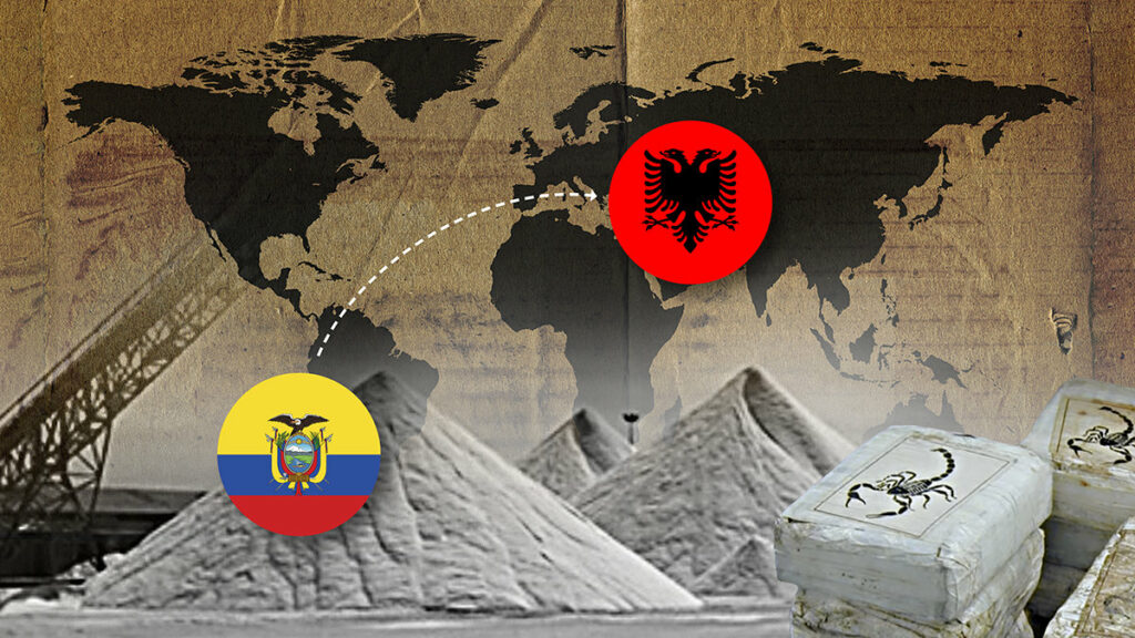 Europe Flooded by Ecuadorian Cocaine Through Unlikely Albanian Connection