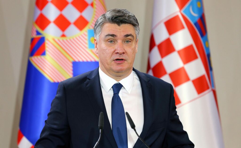 Croatia's President Milanovic overwhelming favourite to win reelection in runoff vote