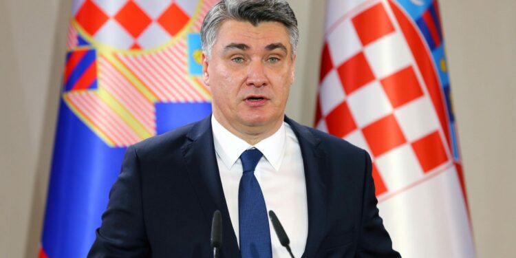 Croatia's President Milanovic overwhelming favourite to win reelection in runoff vote