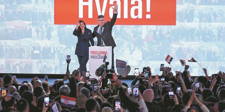 Croatia’s incumbent president secures election win – World