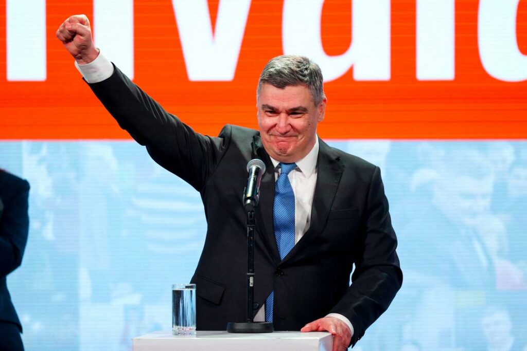 Croatia’s populist President re-elected in landslide