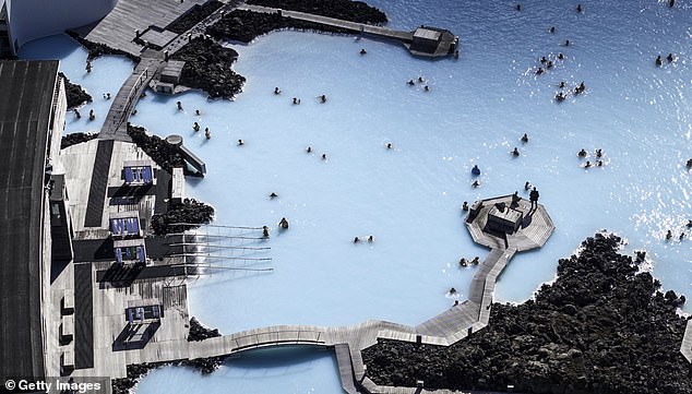 Pictured, Iceland's popular Blue Lagoon geothermal spa, a popular tourist attraction, which has repeatedly been closed and reopnened in the last few years