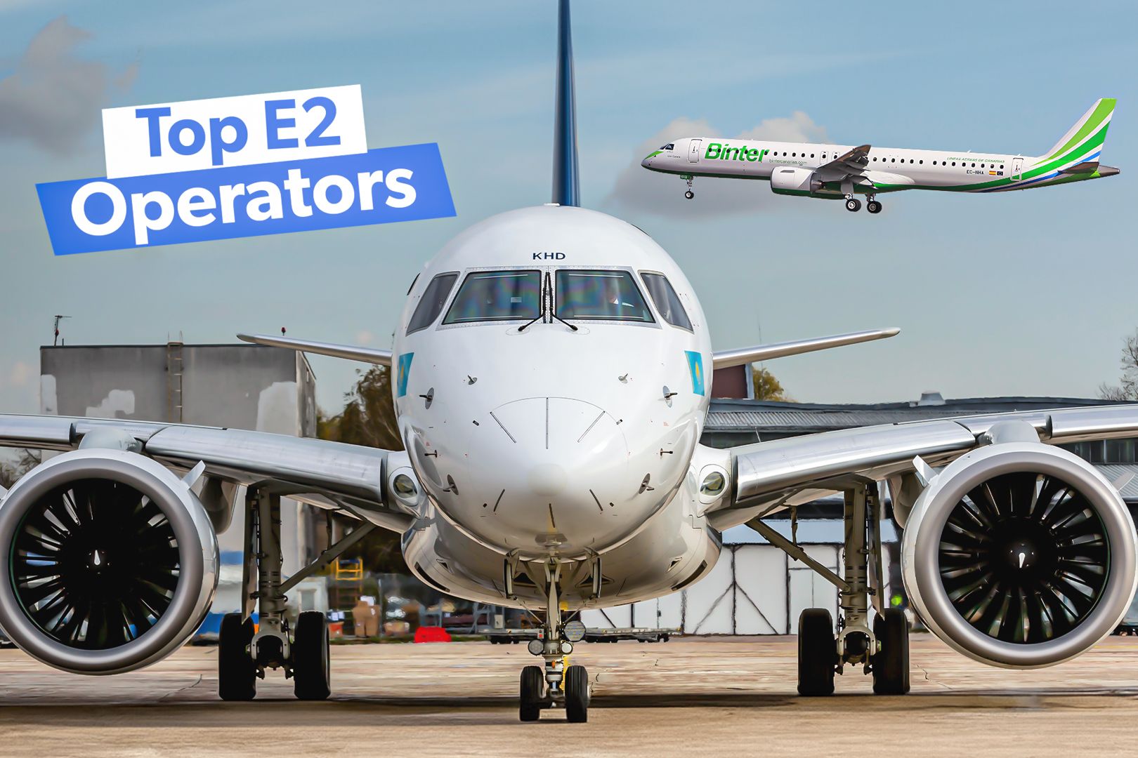 Biggest Embraer E2 operators 3 2