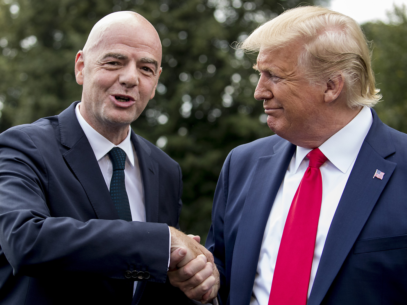 USA: Infantino attends Trump's inauguration tomorrow